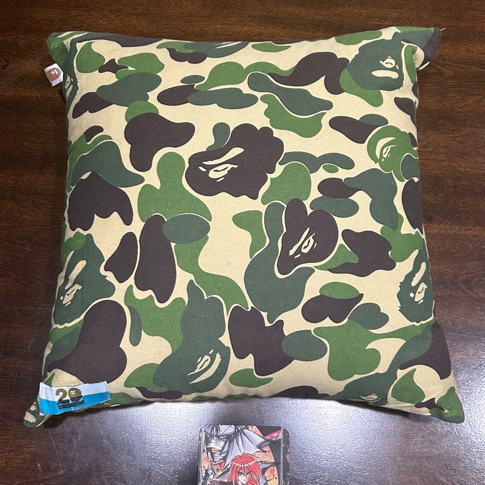 RARE Bape (a bathing ape) x nowhere 20th anniversary pillow!